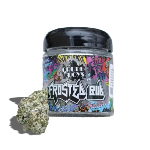 Crude Boys Frosted Bud - Last Caress - Infused Flower 3.5 G