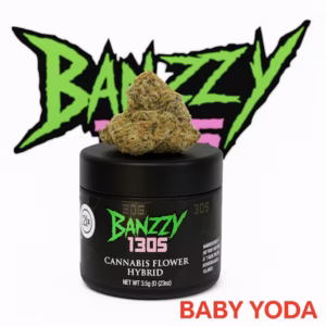 Banzzy 1305 - Baby Yoda Strain - 3.5g Flower