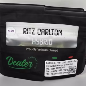 Dealer - Ritz Carlton Strain - 3.5g Flower