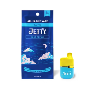 Jetty Vape - Blue Dream (Mini Tank) High THC - AIO - 1g