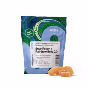 MFNY Edible - Sour Peach x Rainbow Beltz 2.0 Live Rosin - 100 mg