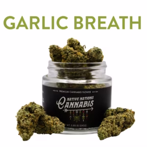 Native Nations Cannabis - Garlic Breath Strain - 3.5g Flower