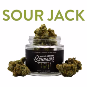 Native Nations Cannabis - Sour Jack Strain - 3.5g Flower