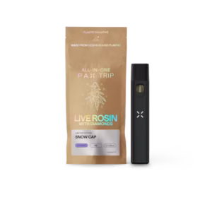 PAX Trip Vape - Snow Caps (Live Rosin with Diamonds) All-in-One - 1g