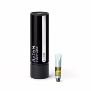 Rythm Vape- Rose Gold Runtz - Solventless Live Rosin Cartridge - .5g