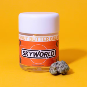 Skyworld Peanut Butter Gelato Strain - 3.5g Flower